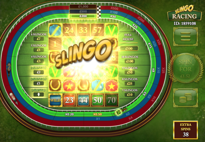 Slingo Racing: A Thrilling Fusion of Slots and Bingo